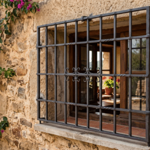Reja de Seguridad Fija para Ventana (Hierro / Acero)